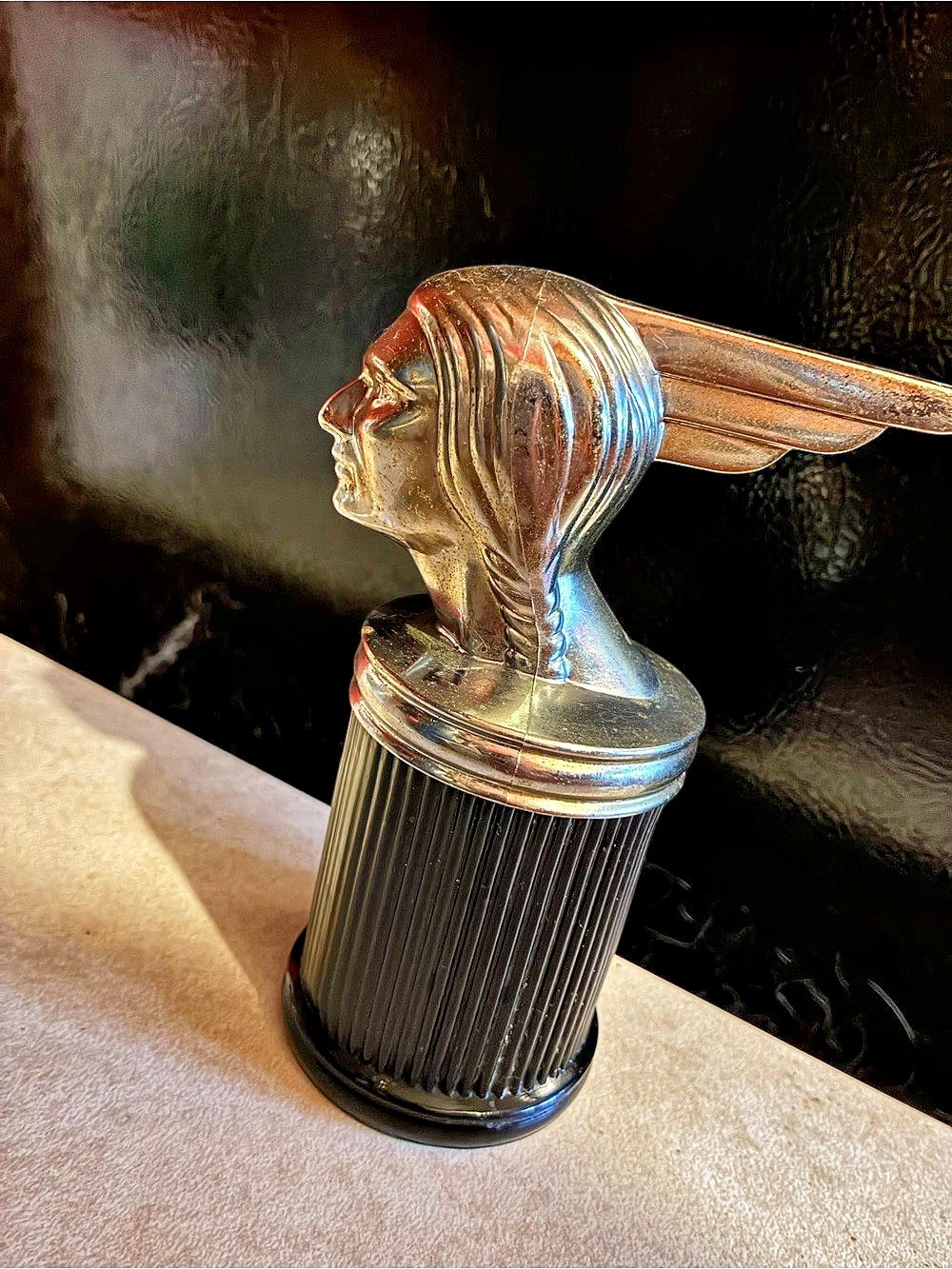 Vintage 1970s Avon Chief Pontiac Car Ornament Aftershave Bottle